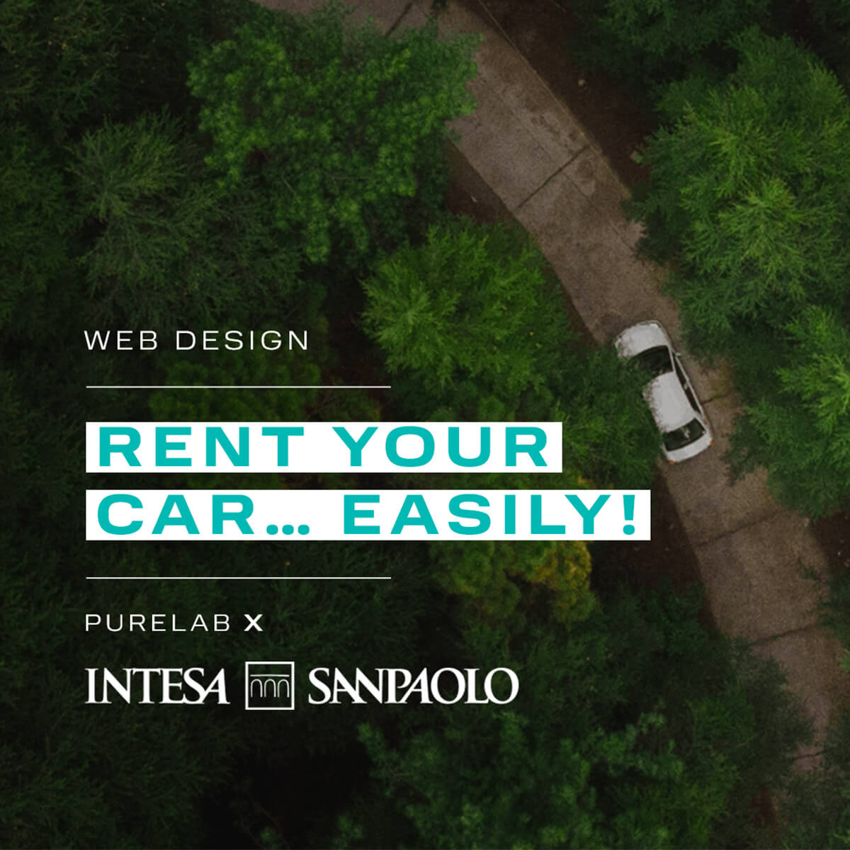 intesa rent car web design