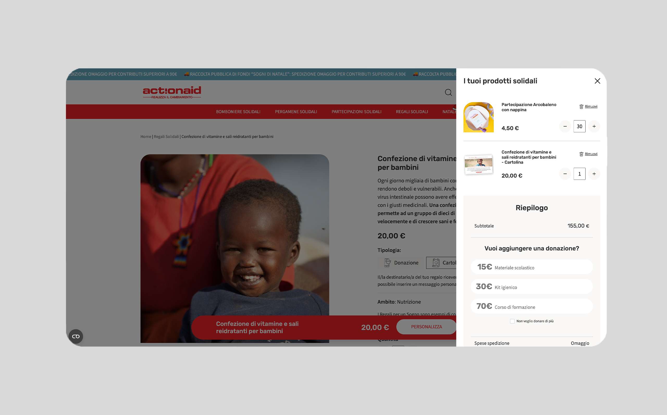 Sviluppo siti web Bergamo prodotti-solidali