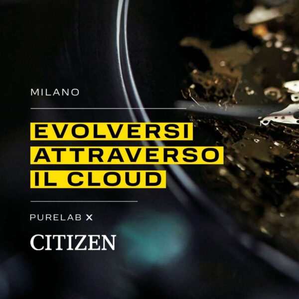 un orologio di citizen per la quale abbiamo effettuato la migrazione del sistema informatico in cloud a Milano e Bergamo